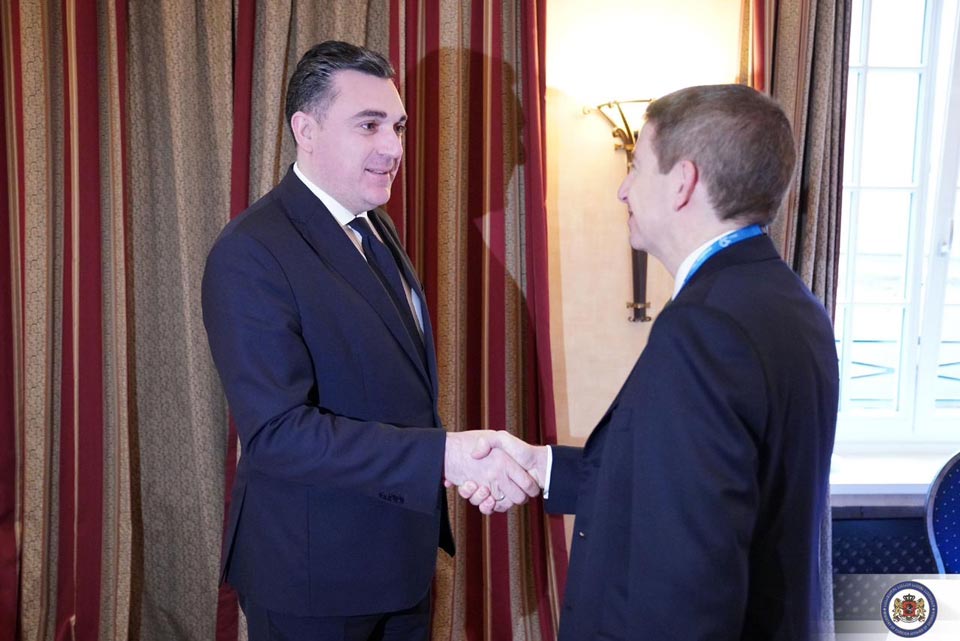 Georgian FM meets DFC Chief Executive Officer