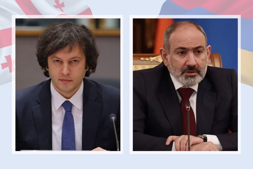 Georgian and Armenian PMs hold phone conversation