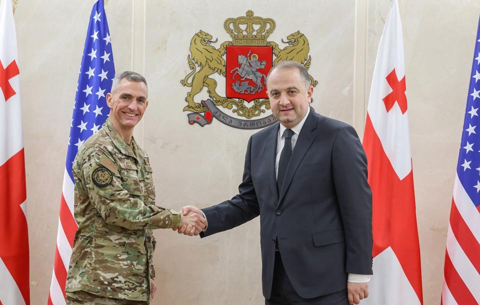 Ираклий Чиковани встретился с директором по планированию, политике, стратегии и возможностям Европейского командования США