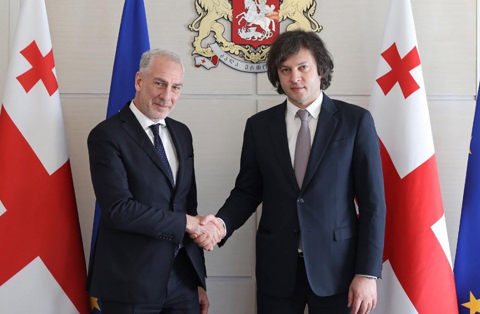 Georgian PM meets Italian Ambassador