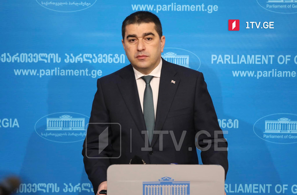 Speaker expends congratulations on Victory Day, wishes peace to Georgia and world