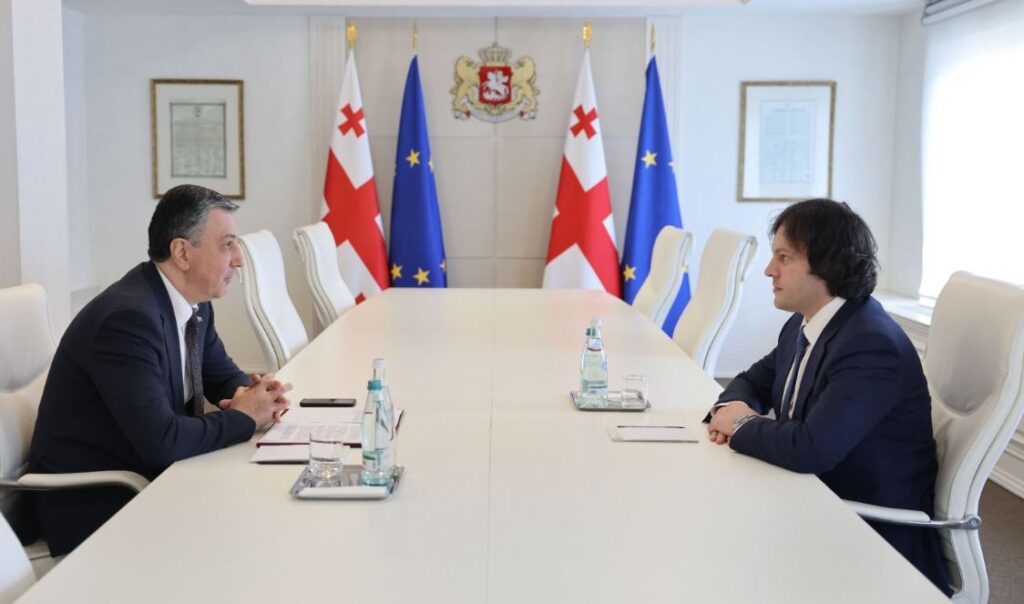 Georgian PM meets Secretary of Security Council of Azerbaijan