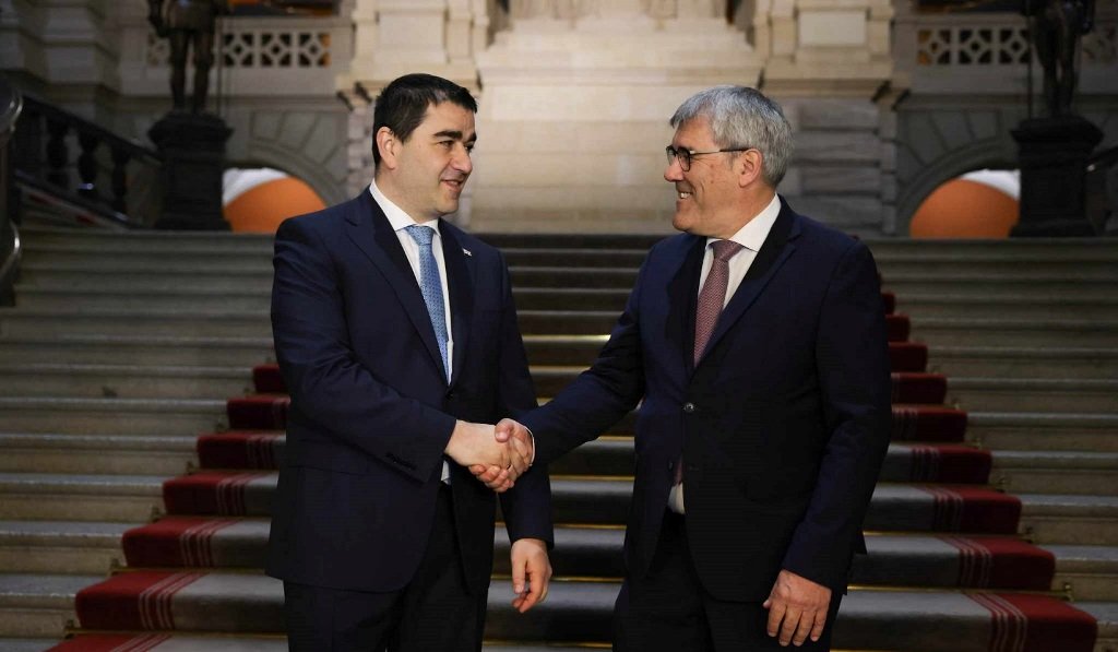 Шалва Папуашвили встретился с президентом Национального совета Швейцарии