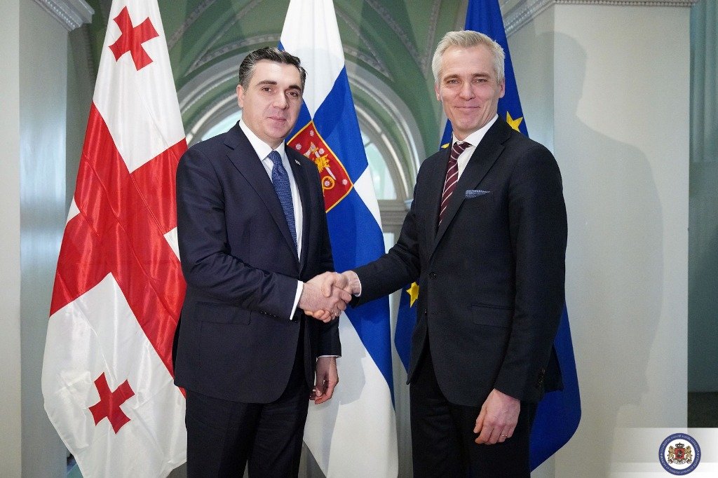 Илья Дарчиашвили встретился с министром европейских дел Финляндии