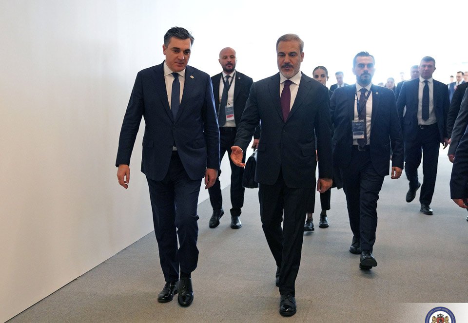 Илья Дарчиашвили встретился с министром иностранных дел Турецкой Республики