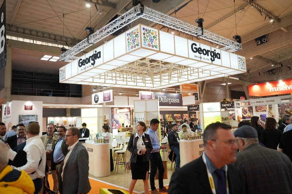 При содействии агентства «Производи в Грузии», грузинские компании впервые участвуют в международной выставке Alimentaria 2024 в Испании