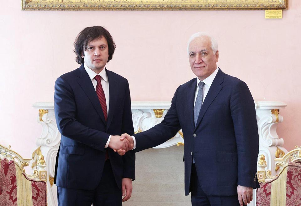 Georgian PM meets Armenian President