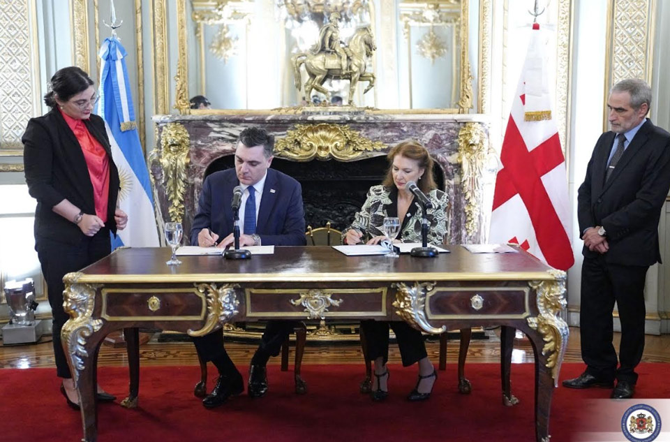 Министр иностранных дел Аргентины - Стратегическое расположение на стыке двух континентов делает Грузию связующим узлом между Европой и Азией