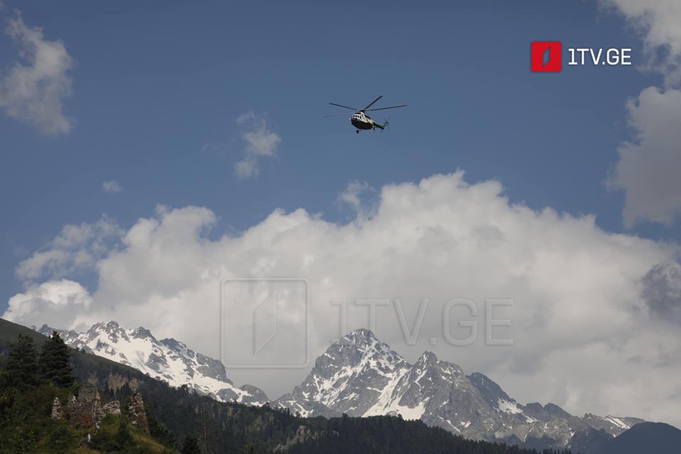 В спасательной операции в Бакуриани также будет задействован вертолет