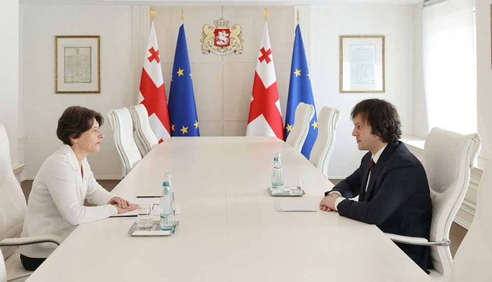 Премьер-министр Грузии встретился с послом Эстонии