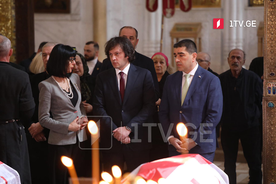 Tbilisi Trinity Cathedral hosts civil funeral for those missing in 1990s armed conflicts in Abkhazia