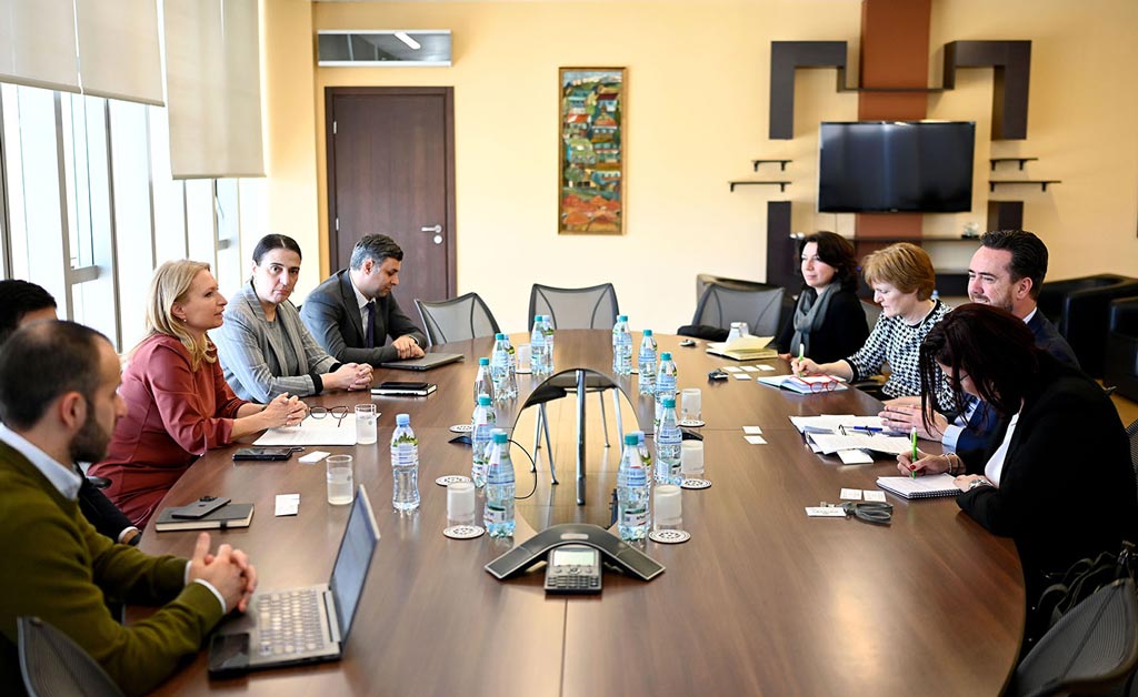 Натия Турнава провела рабочую встречу с заместителем министра финансов Нидерландов