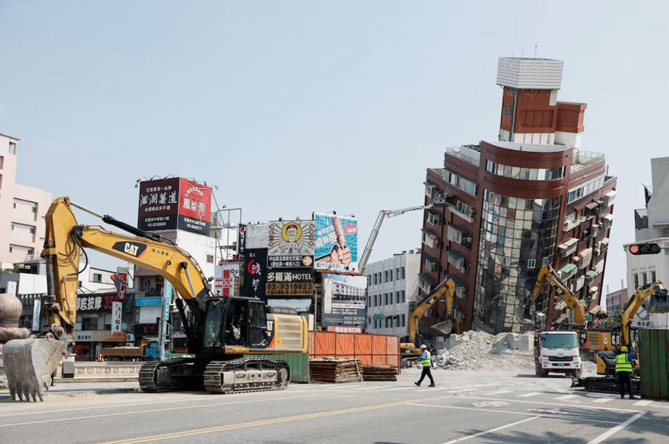 Число пострадавших в результате землетрясения на Тайване превысило 1000 человек