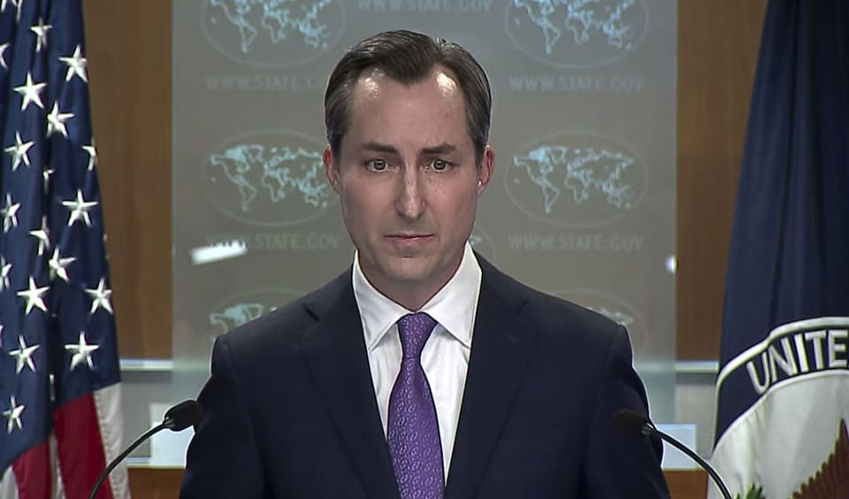 State Department Spokesperson: We are deeply concerned by introduction of legislation on Foreign Influence in parliament