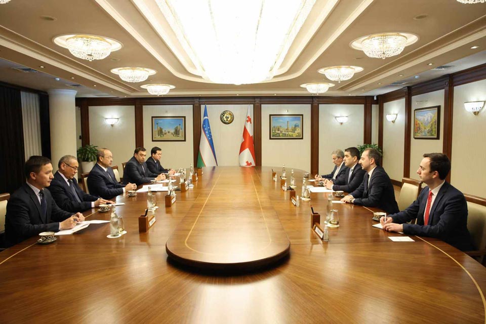 Шалва Папуашвили встретился с премьер-министром Республики Узбекистан