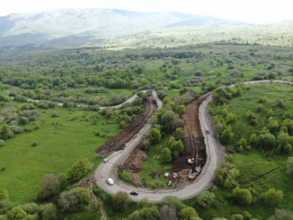 11-25 апреля на участке Гомбори-Телави будет ограничено движение автотранспорта