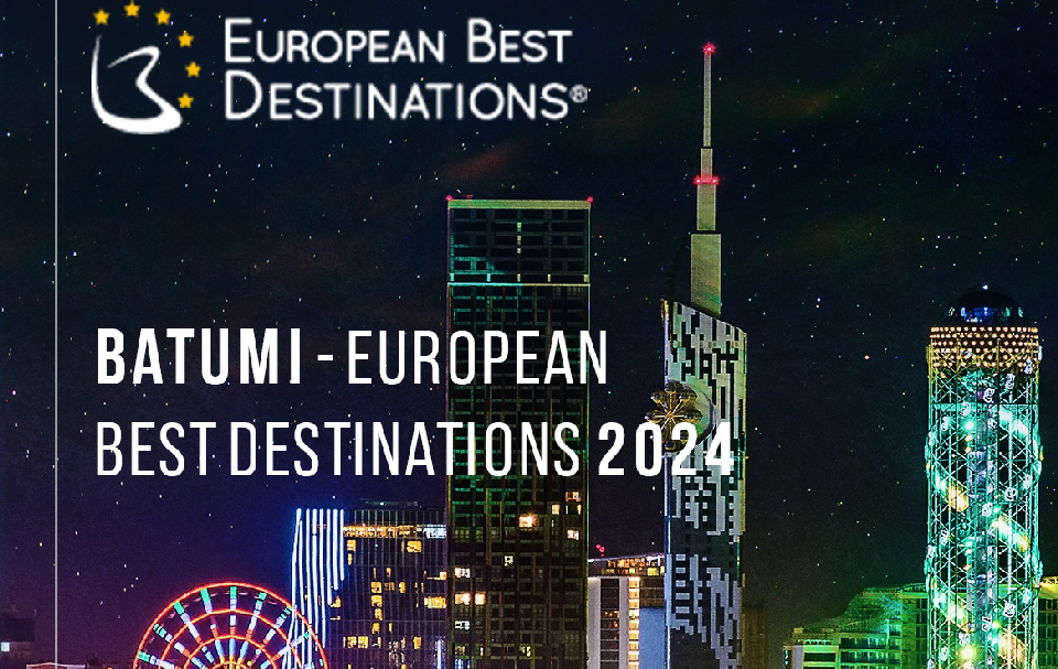 Το Μπατούμι συγκαταλέγεται στους 20 κορυφαίους ευρωπαϊκούς προορισμούς για το 2024
