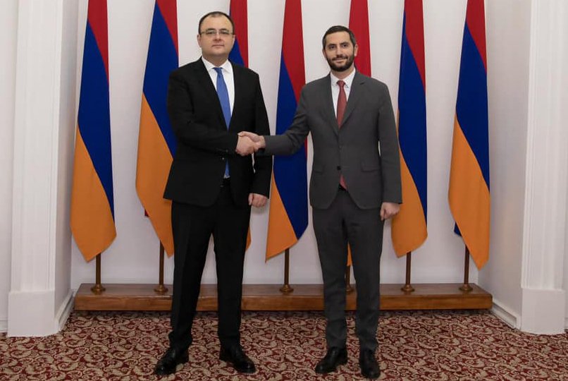 Ռատի Բրեգաձեն հանդիպել է Հայաստանի խորհրդարանի բարեկամության խմբի ղեկավար Ռուբեն Ռուբենյանի հետ