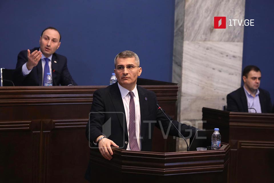MP Mdinaradze says no to Russian laws and no to slavery, as decisions are made based on Georgia's interests