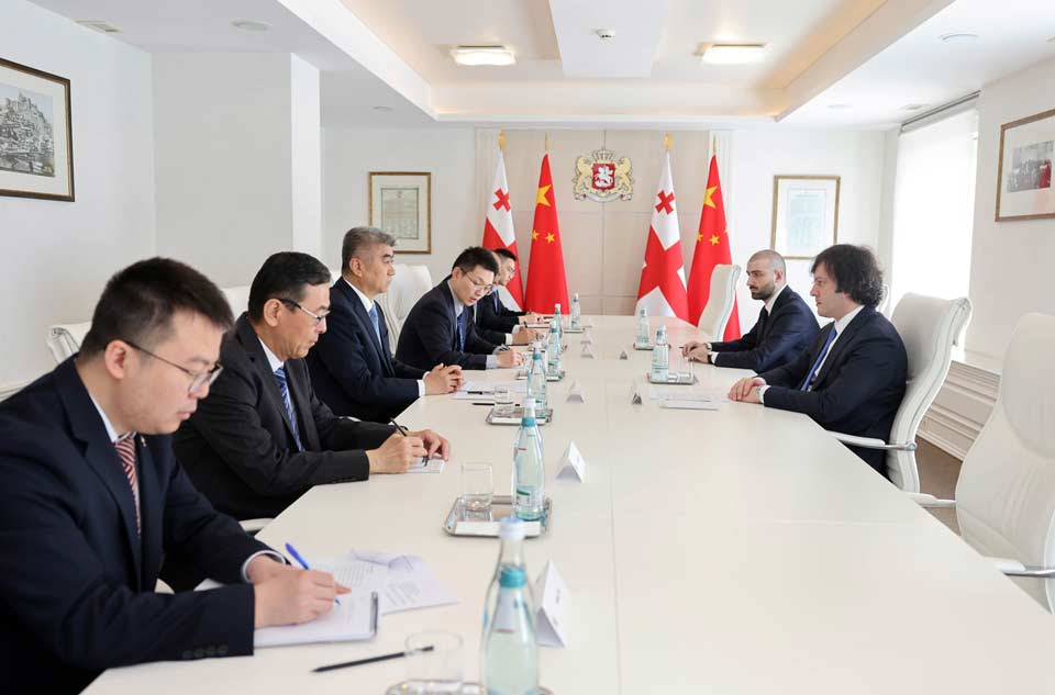 Ираклий Кобахидзе встретился с китайской делегацией