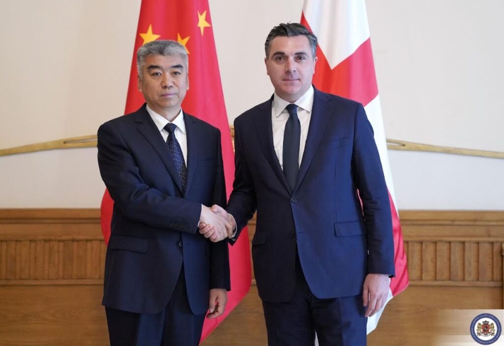 Илья Дарчиашвили встретился с заместителем министра международного департамента ЦК правящей партии Китая