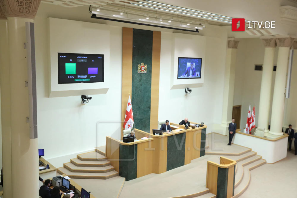 Парламент поддержал законопроект о «Прозрачности иностранного влияния» в первом чтении