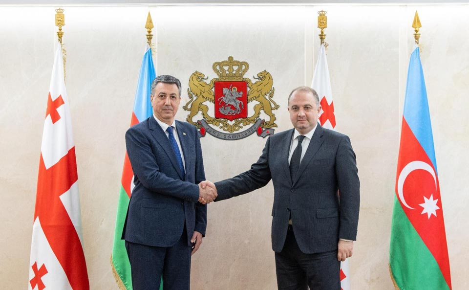 Georgian Defence Minister hosts Azerbaijani Ambassador