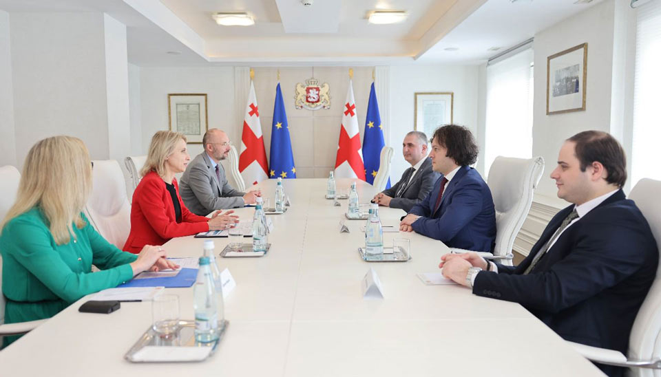 Ираклий Кобахидзе встретился с вице-президентом Европейского инвестиционного банка