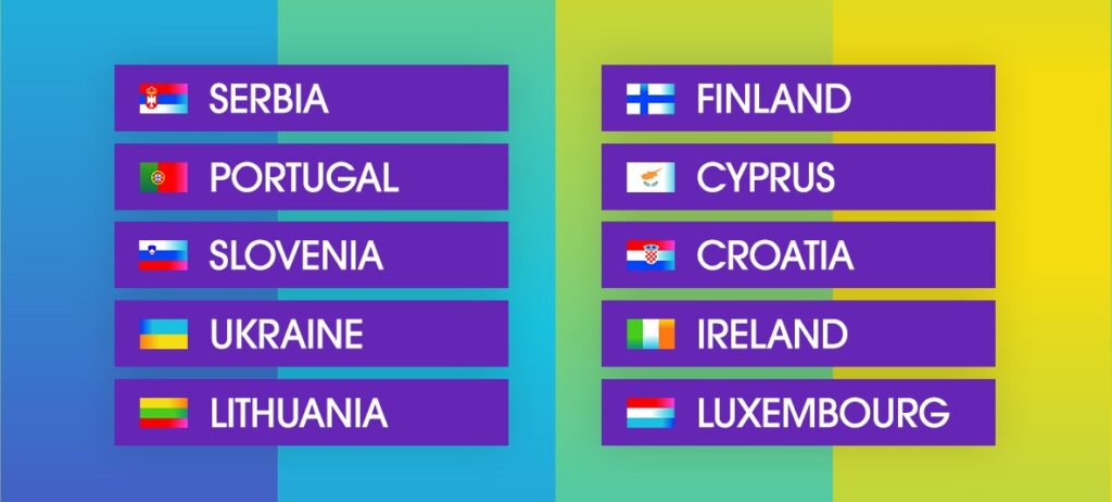 В первом полуфинале Евровидения-2024 были объявлены десять стран-финалистов