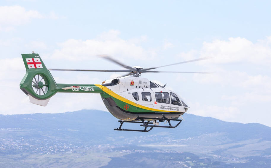Georgian Border Police receives second H145 helicopter