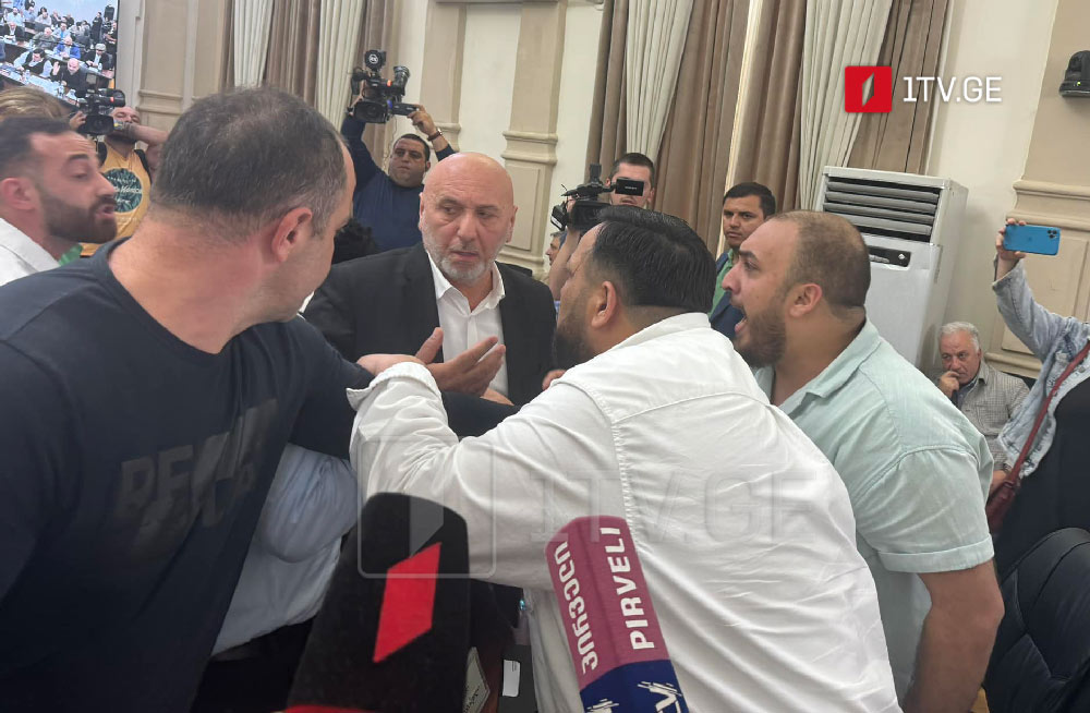 GD, opposition members clash at Batumi City Assembly meeting