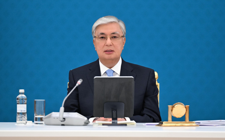 Kasım-Jomart Tokayev - "Orta Dəhliz" qlobal ticarət üçün böyük imkanlar açır