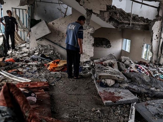İsrailin hava hücumu nəticəsində Qəzza sektorunda yerləşən BMT-nin məktəbində 45 nəfər həyatını itirib