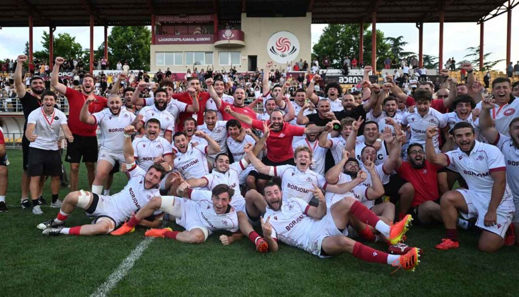 Georgian U20 Rugby Team departs for South Africa