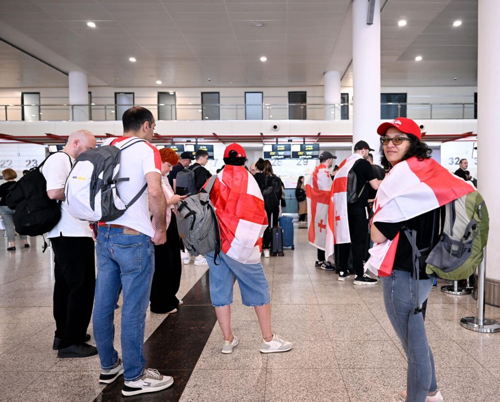 Վրացի երկրպագուները սուբսիդավորվող չարտերային չվերթով Թբիլիսիի միջազգային օդանավակայանից մեկնել են Քյոլն