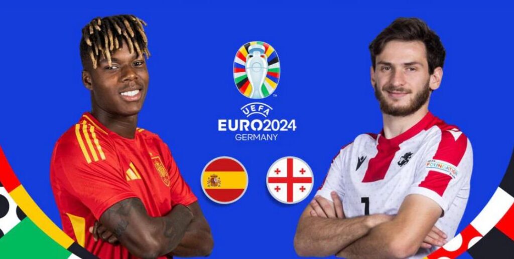 Евро 2024 | Қырҭтәыла VS Испаниа  - ҩ-ибериак реиндаҭлара Евро 2024 афинал 1/8 аҿы  #1TVSPORT