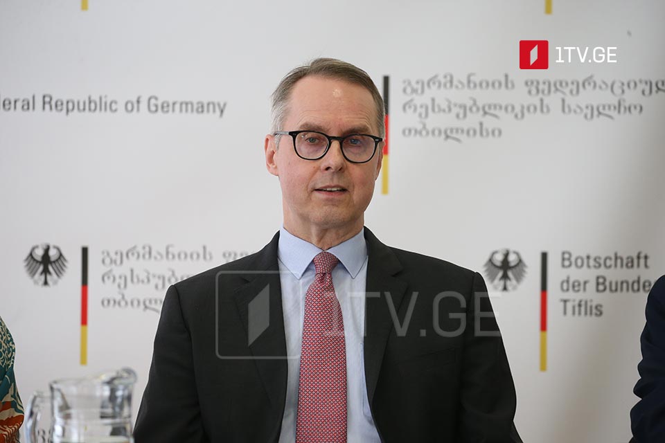 German Ambassador wishes good luck to Georgian national football team