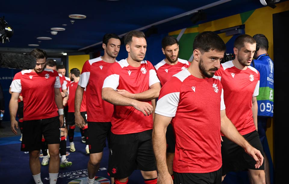 Стартовый состав сборной Грузии на матч 1/8 финала против Испании