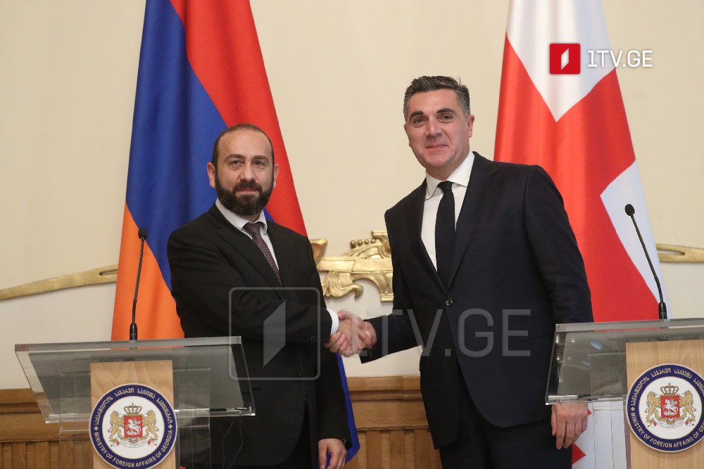 Շալվա Պապուաշվիլին հանդիպել է Արարատ Միրզոյանի հետ