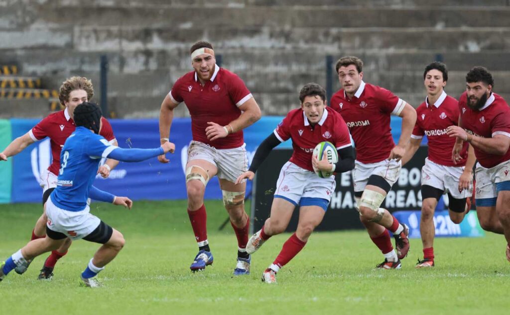 World Rugby U20 Championship: Georgia beats Italy