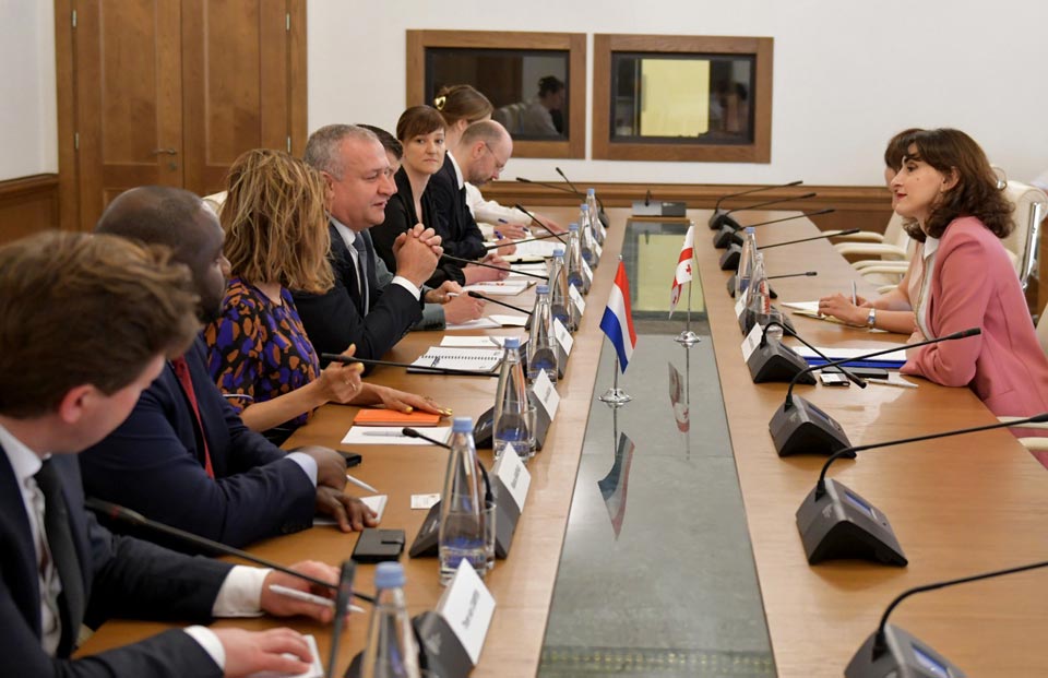 EU Integration Committee Chair meets parliamentary delegation from Kingdom of the Netherlands