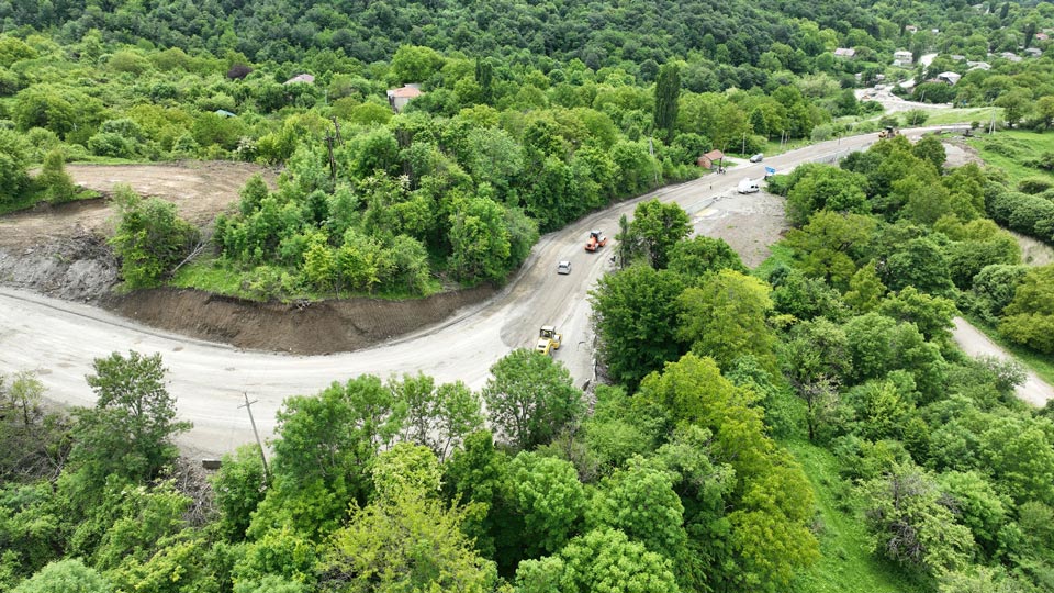 Roads Dept restricts traffic on Vaziani-Gombori-Telavi highway due to rehabilitation