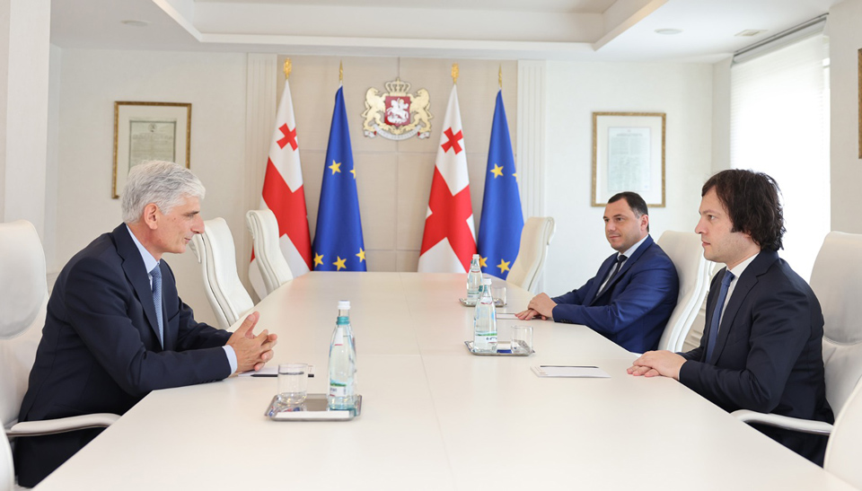 Prime Minister meets new Rector of Kutaisi International University