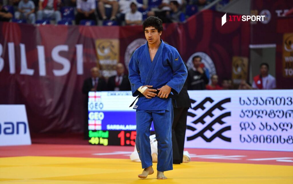 Дзюдо | Дунейы ныры чемпион Гиорги Сардалашвили  абон Парижы сызгъæрин майданыл тох кæны #1TVSPORT