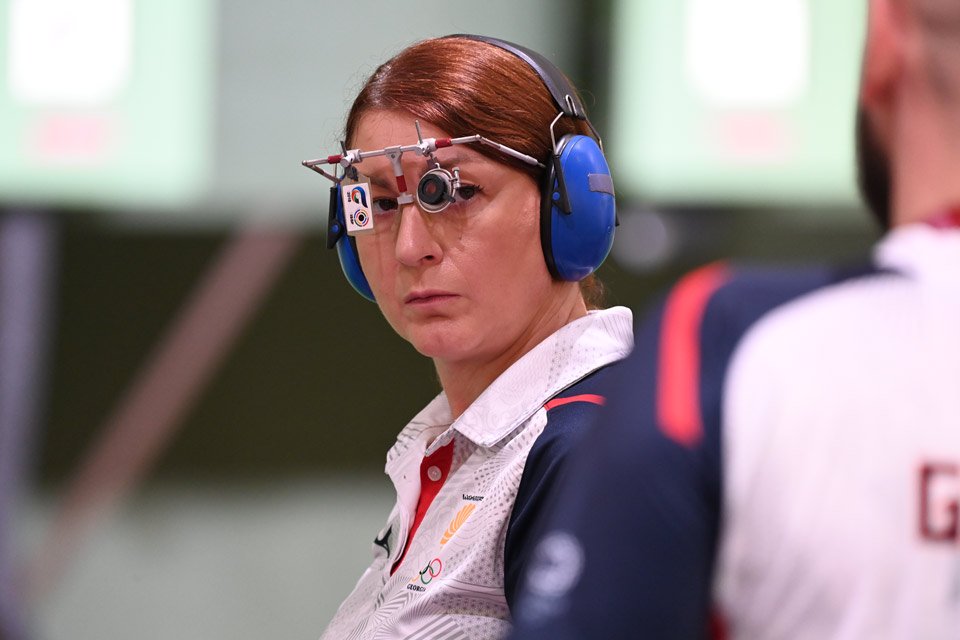 Shooter Nino Salukvadze participates in 2024 Paris Olympics for 10th time