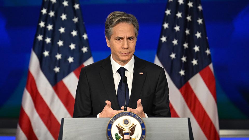 Secretary Blinken: U.S. pauses over $95 million assistance to Georgian gov't