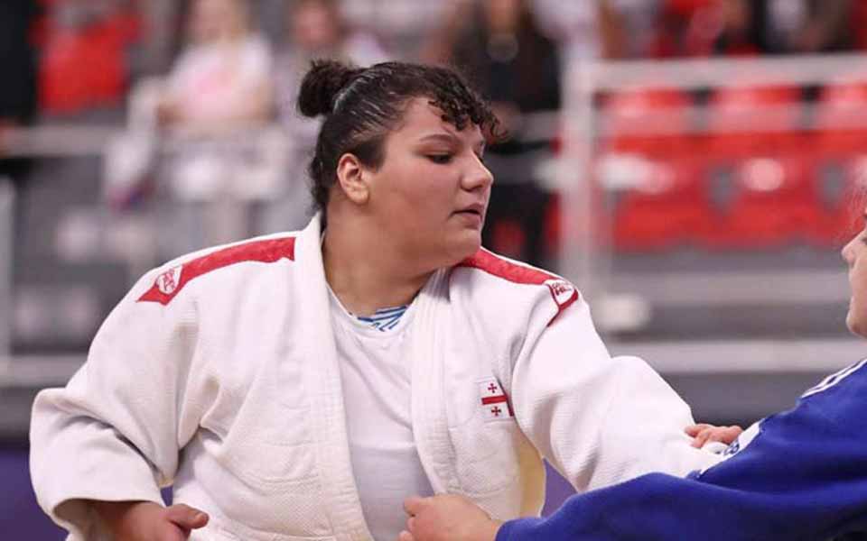 Debutant judoka Sopo Somkhishvili gains first victory at Paris Olympics