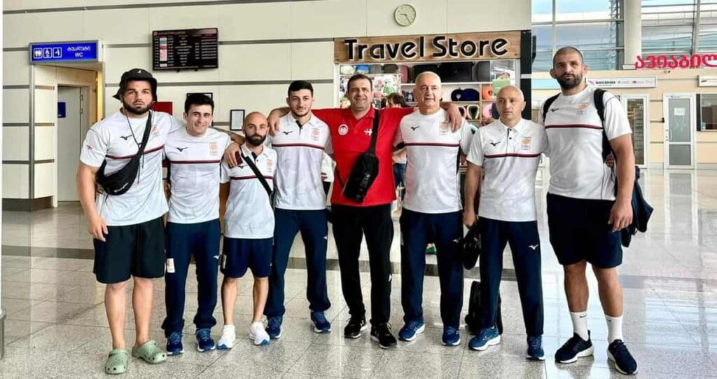 Georgian freestyle wrestling team heads to Paris for 2024 Olympics