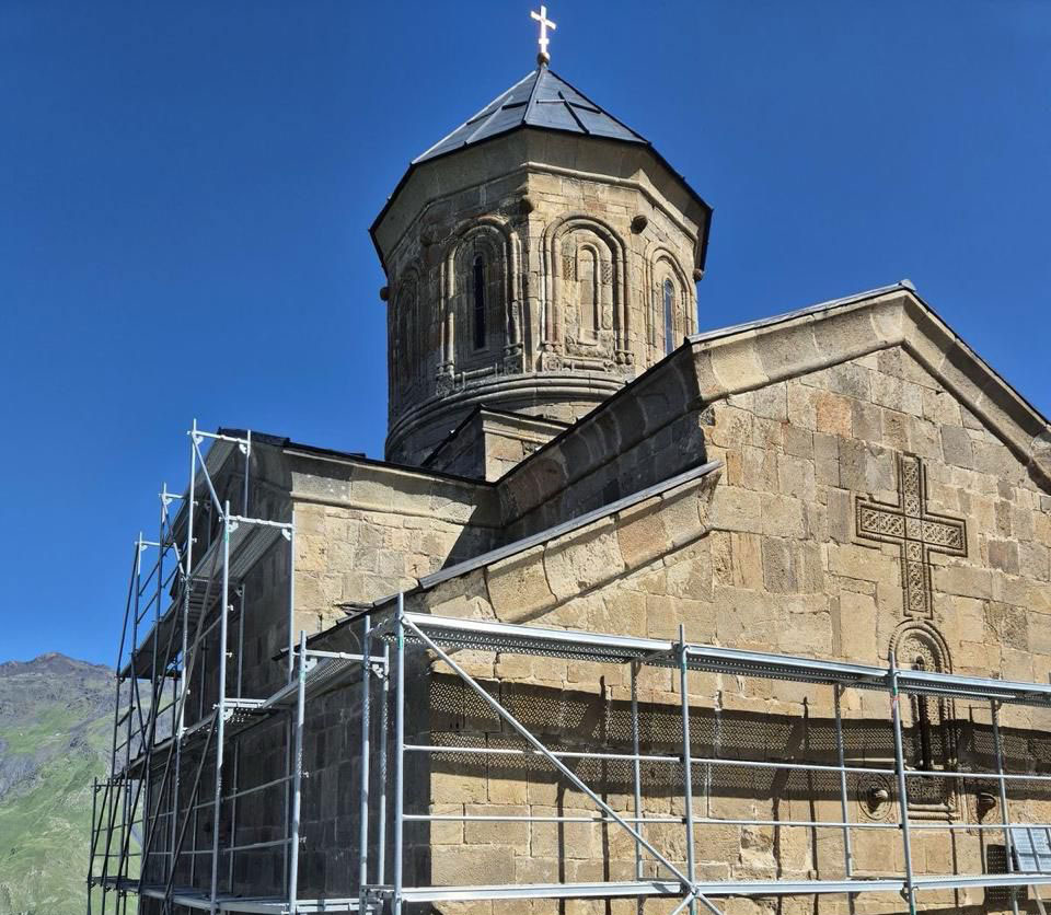 Cultural Heritage Agency terminates contract for Gergeti Trinity Church rehabilitation