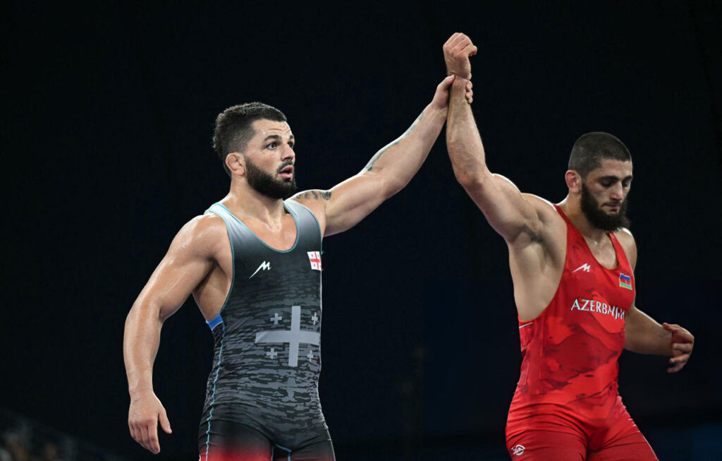 Freestyle wrestler Givi Macharashvili qualifies for finals at Paris Olympics